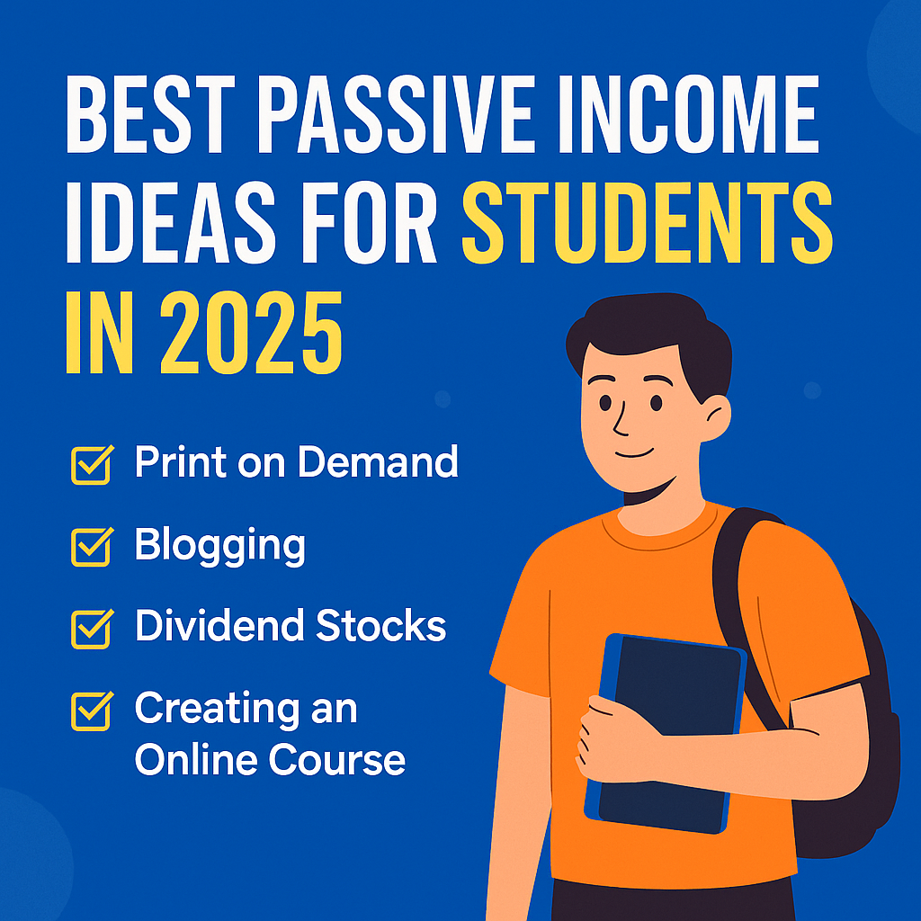 Best Passive Income Ideas for Students in 2025
